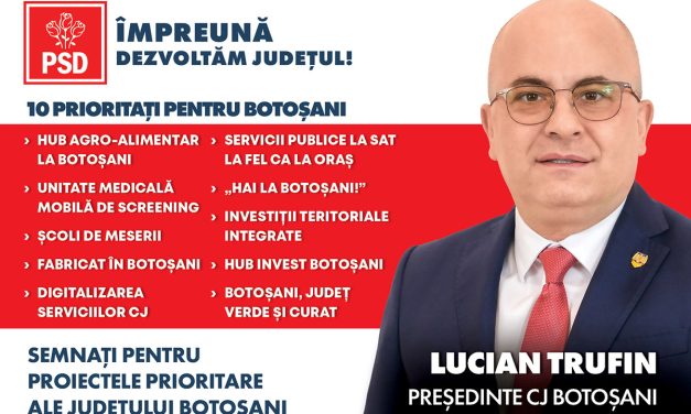 Programul “10 PENTRU BOTOȘANI”